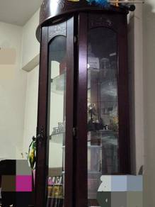 Perabot murah kabinet pinggan Almari Hiasan / Kabi