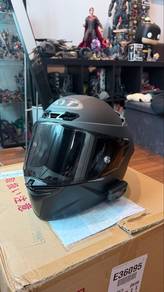 KYT helmet TT-REVO Matte Black (L)