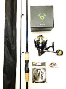 Bullzen gamer reel combo shakespeare conquest rod