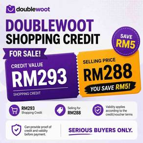 Doublewoot Shopping Credit RM293 