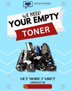 BELI BALIK Toner ink cartridge kosong , LUPUS