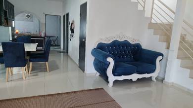 sofa dan set meja makan 