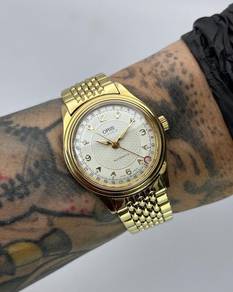 35mm Gold Oris Pointer Date Beads of Rice Bracelet