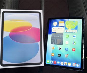 (256gb) Ipad 11th gen Blue Fullset Murah Jackpot