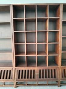 Wooden Pigeon Hole Shelf