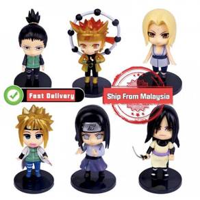 6pcs/set Q Ver. Naruto Wave Nara Shikamaru Tsunade