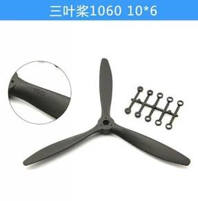 Nylon propeller 10x6 3 blade 3 leaf