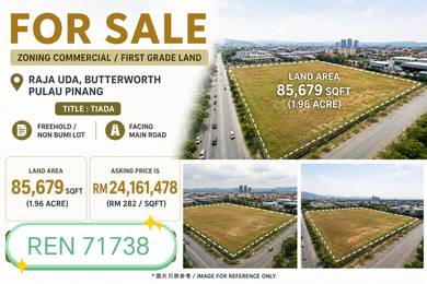 Commercial Land in Raja Uda, PNG