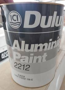 paint (cat) aluminium paint dulux 2212