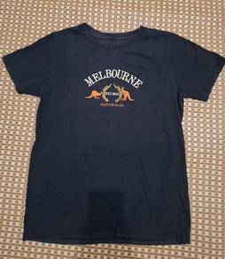 Black Melbourne T-Shirt Short Sleeve
