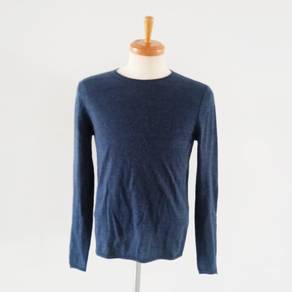 Emporio Armani Navy Blue Lightweight Knitwear1