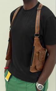 Handmade bag. 100% real leather.