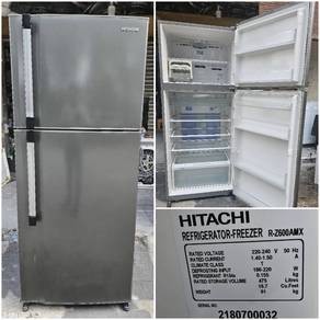 Hitachi fridge refrigerator peti sejuk peti ais