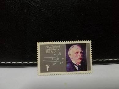 1971 New Zealand Famous Scientist Rutherford