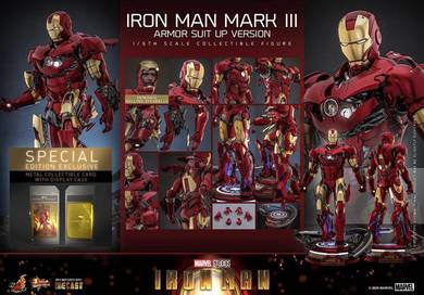 Hot Toys Iron Man Mark III (Armor Suit Up Ver)