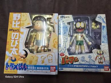 S.H.F Nobi Nobita & S.H.F Perman No1 all