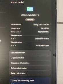 samsung tablet 100/100