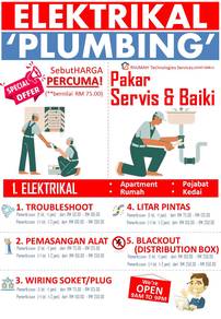 Pakar Elektrik Plumber Plumbing Tukang Paip