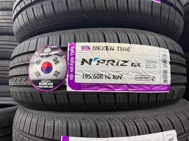 195/60/16 —Tayar baru- Nexen Gx tahun2026