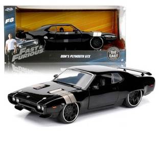 Fast & furious 8 Dom's plymouth GTX 1/24 model