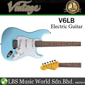 Vintage V6LB Reissued Series Electric Guitar