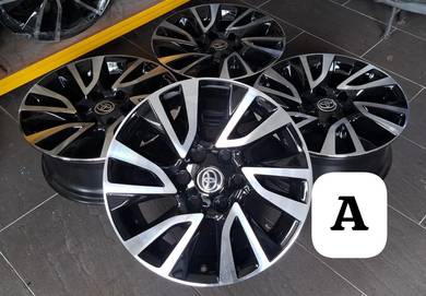 Rim 18 ori toyota fortuner fit hilux prado single