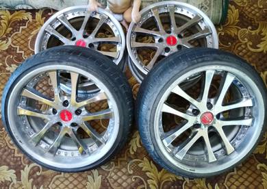 KRANZE LXZ 3 PIECE JAPAN 18x5x114.3 inch