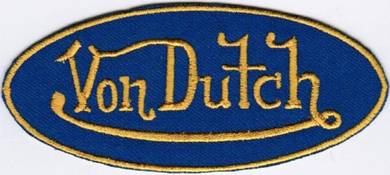 Von Dutch #YGTBU Motorcycle Racing Badge Patch