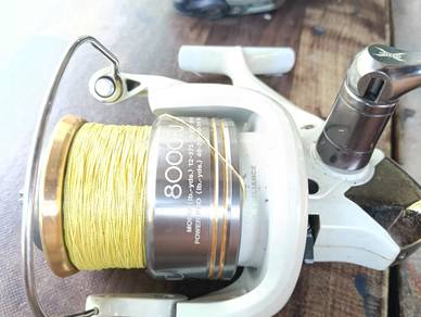 shimano stradic 8000fj like new