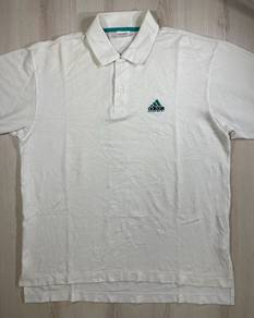 Adidas Equipment Vintage White Collar Tee #CJ Used