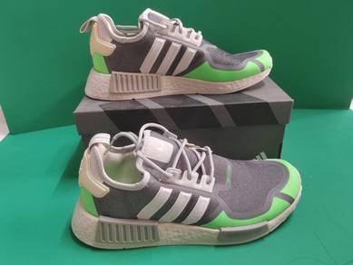 ITEM BARU_Grey Green Sneakers NMD_R1 size 9uk