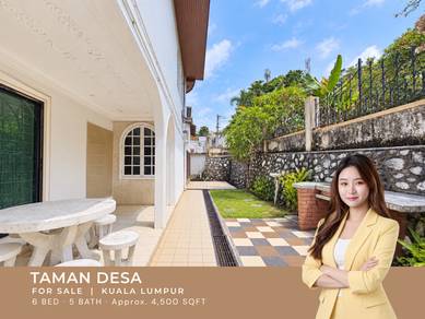 Bungalow House For Sale in Taman Desa,KUL