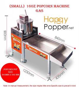 Big Popcorn machine pop corn maker gas Full set