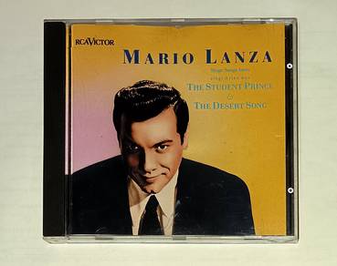MARIO LANZA - THE STUDENT PRINCE • DESERT SONG Cd