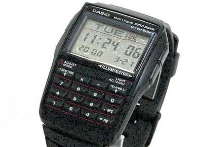 Watch-Casio Calculator Databank DBC32-1A -ORIGINAL
