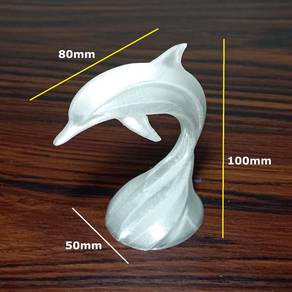 Dolphin Statue Figurine Decoration