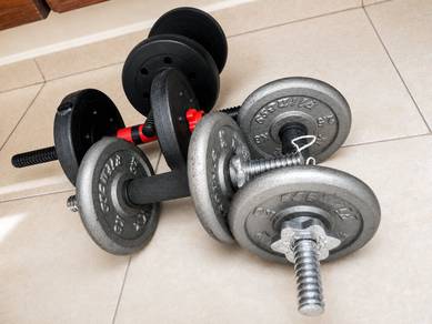 Adjustable Dumbbell Set 在家也能轻松健身｜实用又省空间