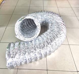 Aluminium ducting hose 6" x 2m