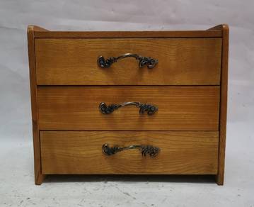 Japanese Vintage 3-drawer SHOWA retro accessory ca