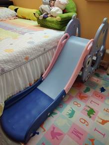 Kids Slide Blue Pink (Gelungsor Kanak-Kanak) 