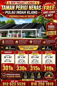 1-storey Terraced House in Pulau Indah (Pulau Lumut),SGR