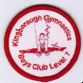 Kingborough Gymnastics Boys Club Level 7 Patch