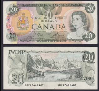 Canada $20 Note 1979 QE II - Pick P 93b  xf