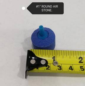 Round Air Stone 1inch Aquarium Fish Akuarium Ikan