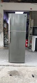 2 doors fridge Sharp refrigerator peti sejuk