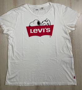 Levi’s X Snoopy White Tee #AY2 Used