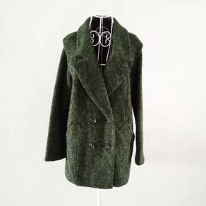 Topshop Green Trend Coat