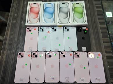 IPhone 15+ Plus 128GB / 256GB / 512GB - Fullset