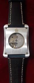 Luxury Rectangular Skeleton Watch (Piaget Tribute)