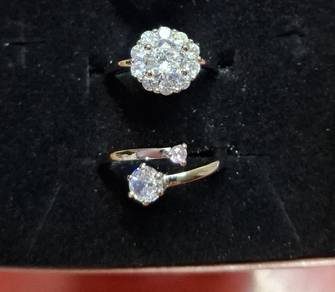 all adjustable ring Mossainite